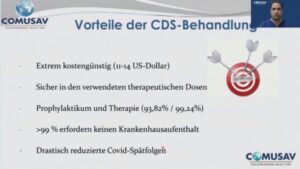 Vorteile von CDS-Behandlung bei COVID